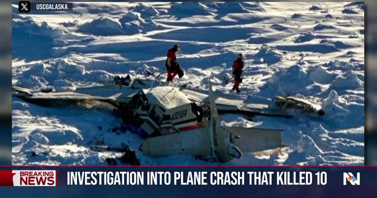 NTSB investigating Alaska plane crashNTSB investigating Alaska plane crash