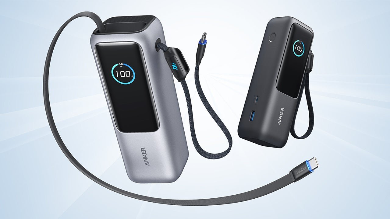 Anker’s Newest High-Capacity Power Bank Includes Two Built-In USB Cables