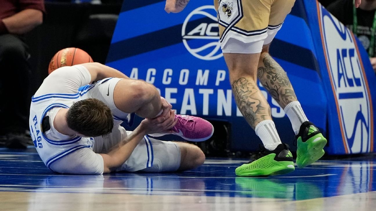 Duke’s Cooper Flagg (ankle) is ‘long shot’ for ACC semifinals