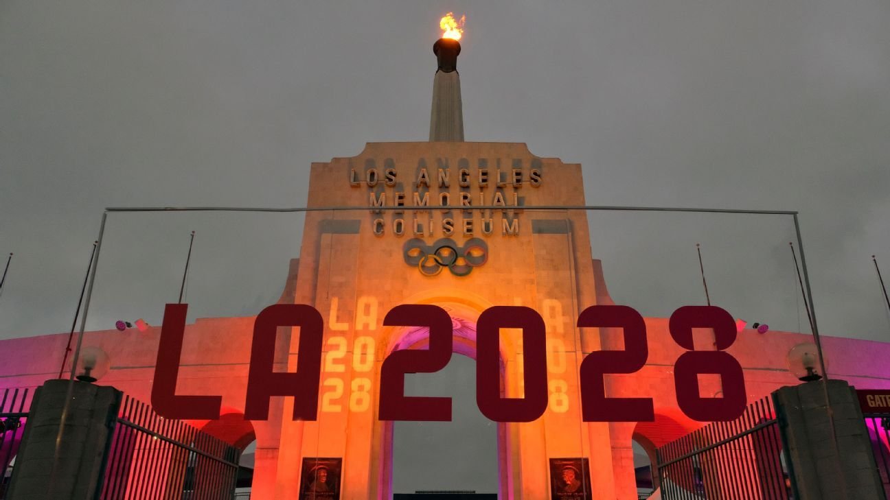 2028 Olympics leader promises L.A. rebuild, Kendrick Lamar