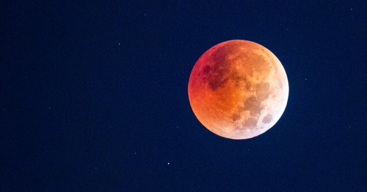 A total lunar eclipse will be visible across the U.S. tonight