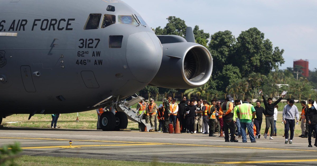 Trump announced mass expulsions, but pace of deportation flights slower than Biden’s