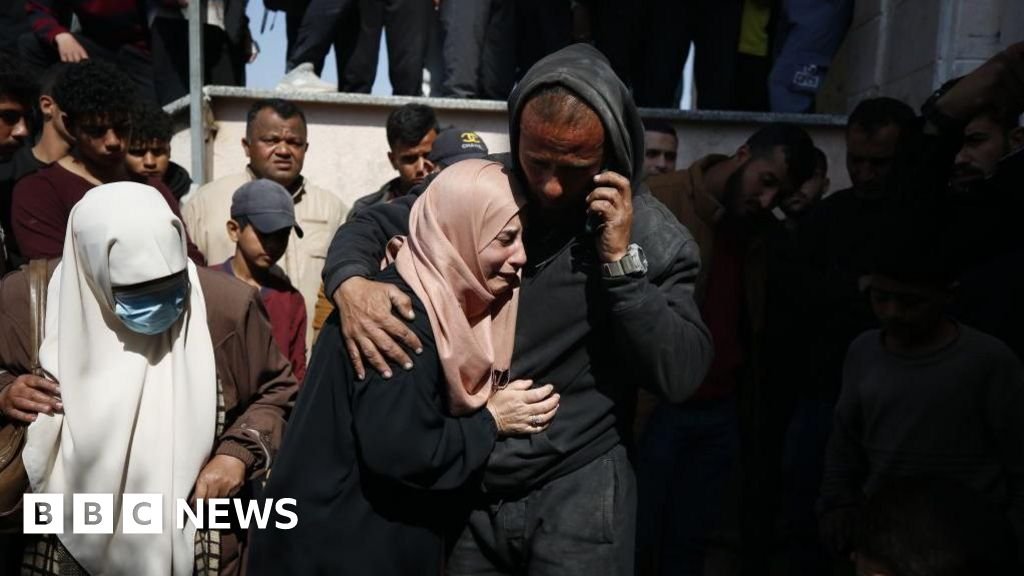 Aid workers killed in Israeli air strike in Gaza, charity tells BBC