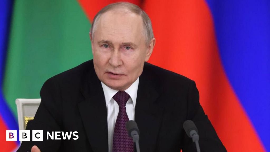 Vladimir Putin sets out conditions for Ukraine ceasefire