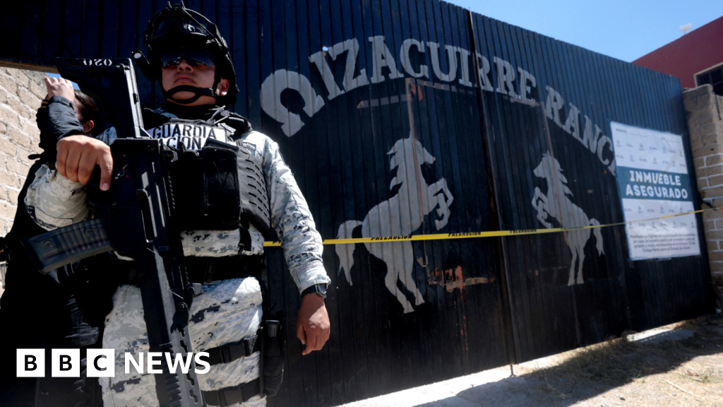 Ovens and bone fragments – BBC visits Mexican cartel ‘extermination’ site