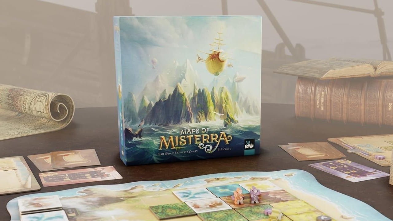 Amazon Is Having a Board Game Sale on Maps of Misterra for $12.99