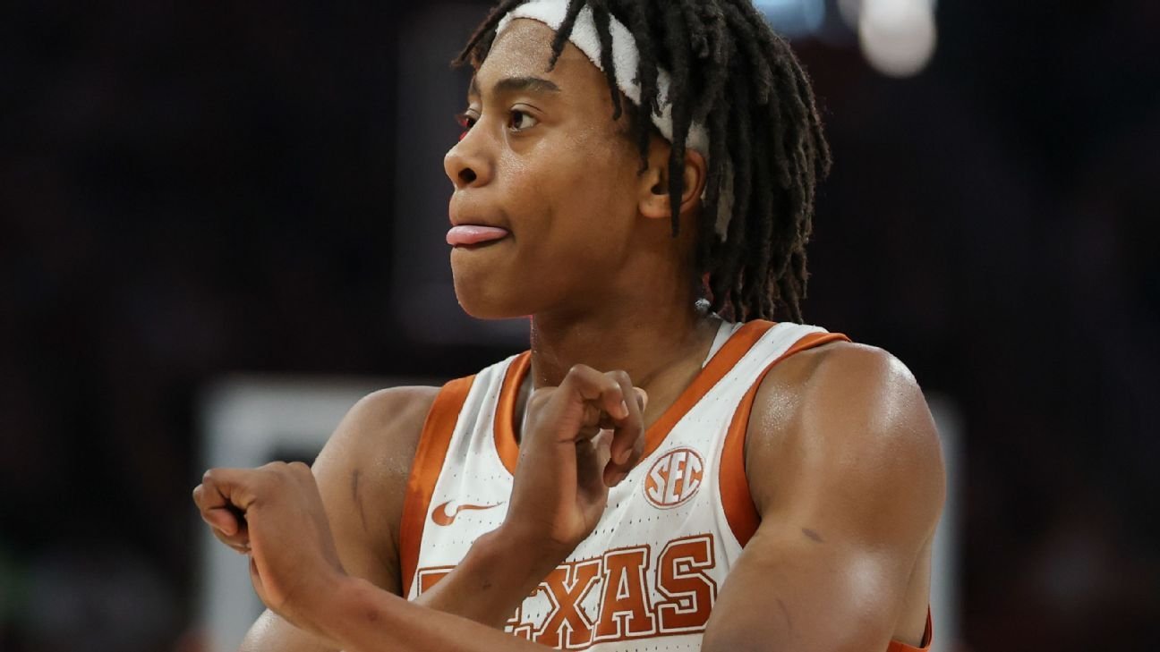 Texas’ Tre Johnson, projected top-5 pick, enters NBA draft