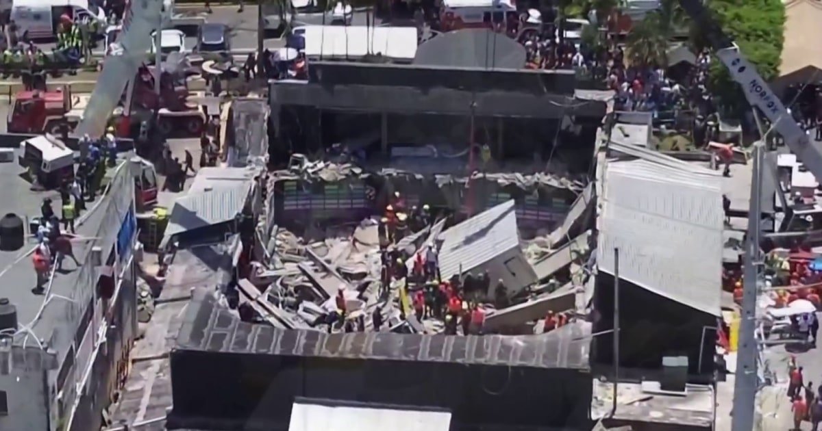 Death toll climbs to 124 in Dominican Republic roof collapse