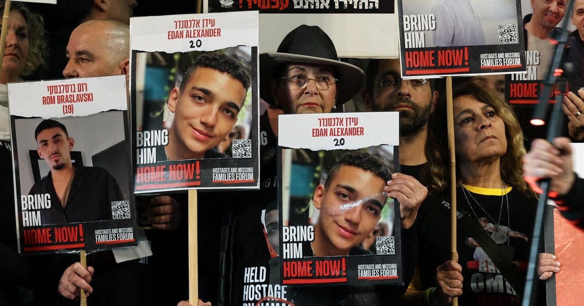 Hamas has ‘lost contact’ with group holding American-Israeli hostage Edan Alexander