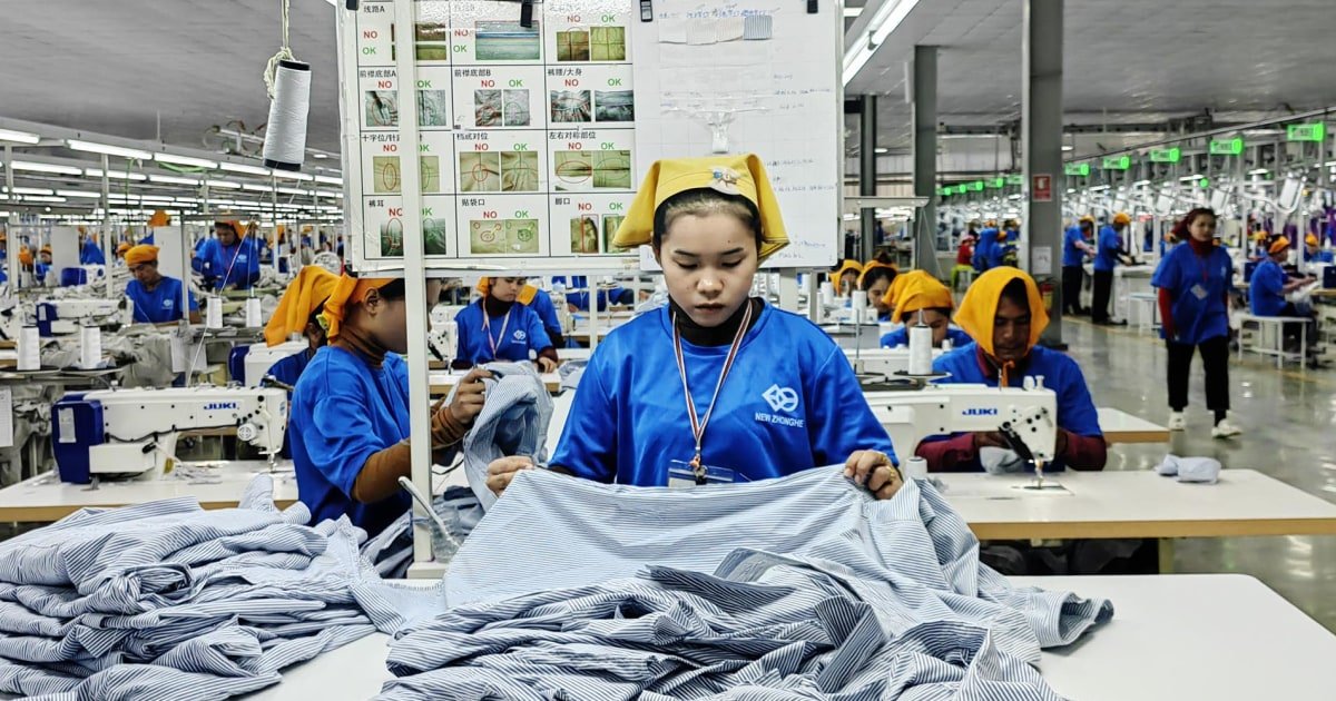 Cambodia hit with highest Trump tariff, but manufacturing ‘absolutely not’ coming back to U.S., trade group says