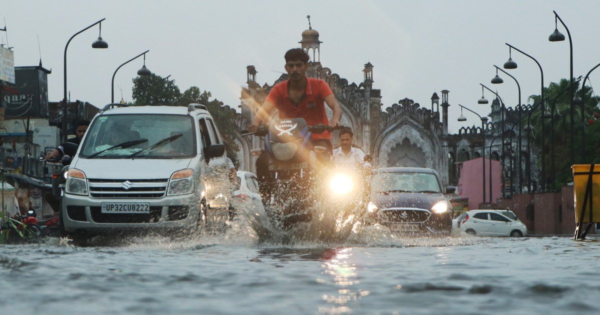 Over 100 people died after heavy rain hit India, Nepal