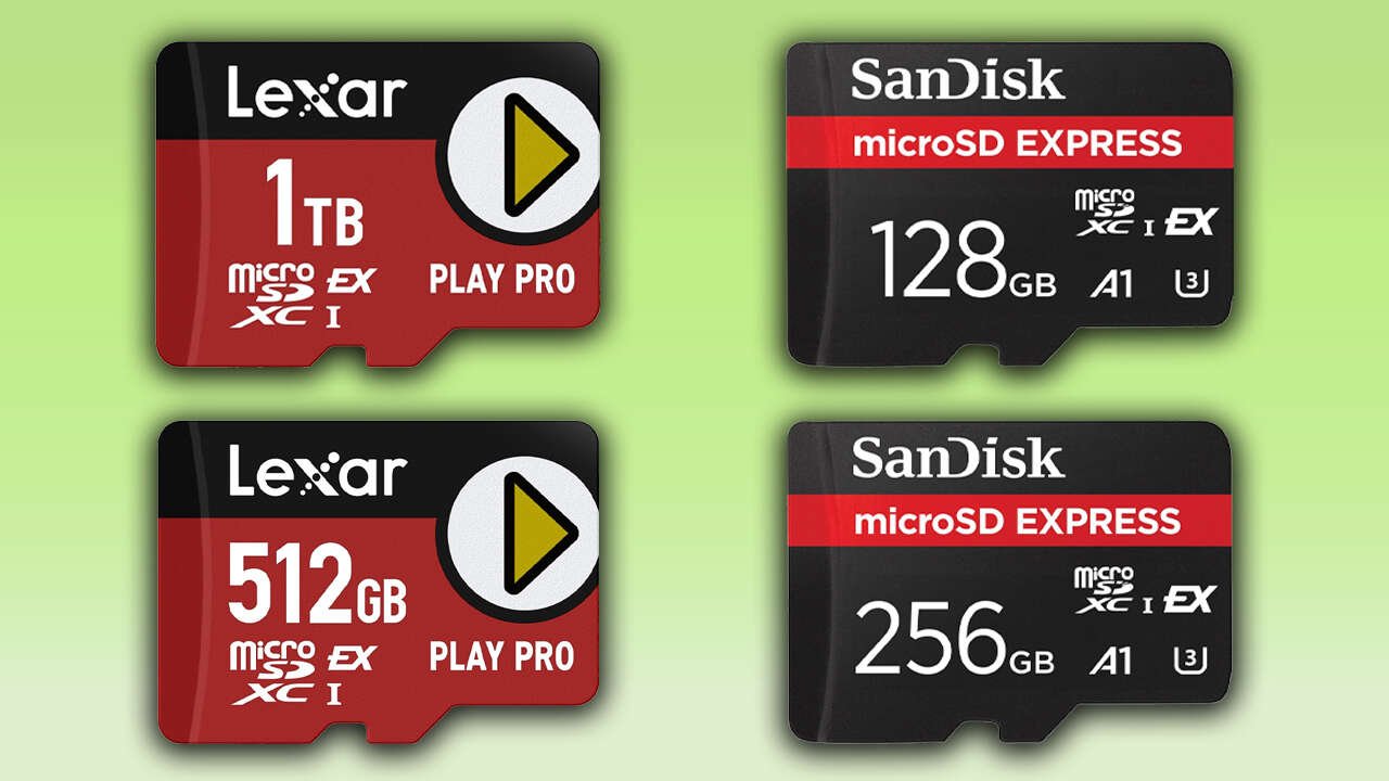 Lexar 1TB MicroSD Express Card For Nintendo Switch 2 Restocked & Discounted At Amazon