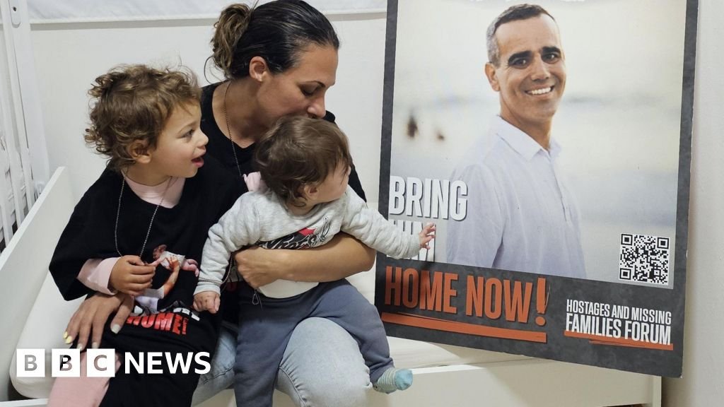 As an Israeli hostage turns 48, his wife waits for blue ticks on her messages