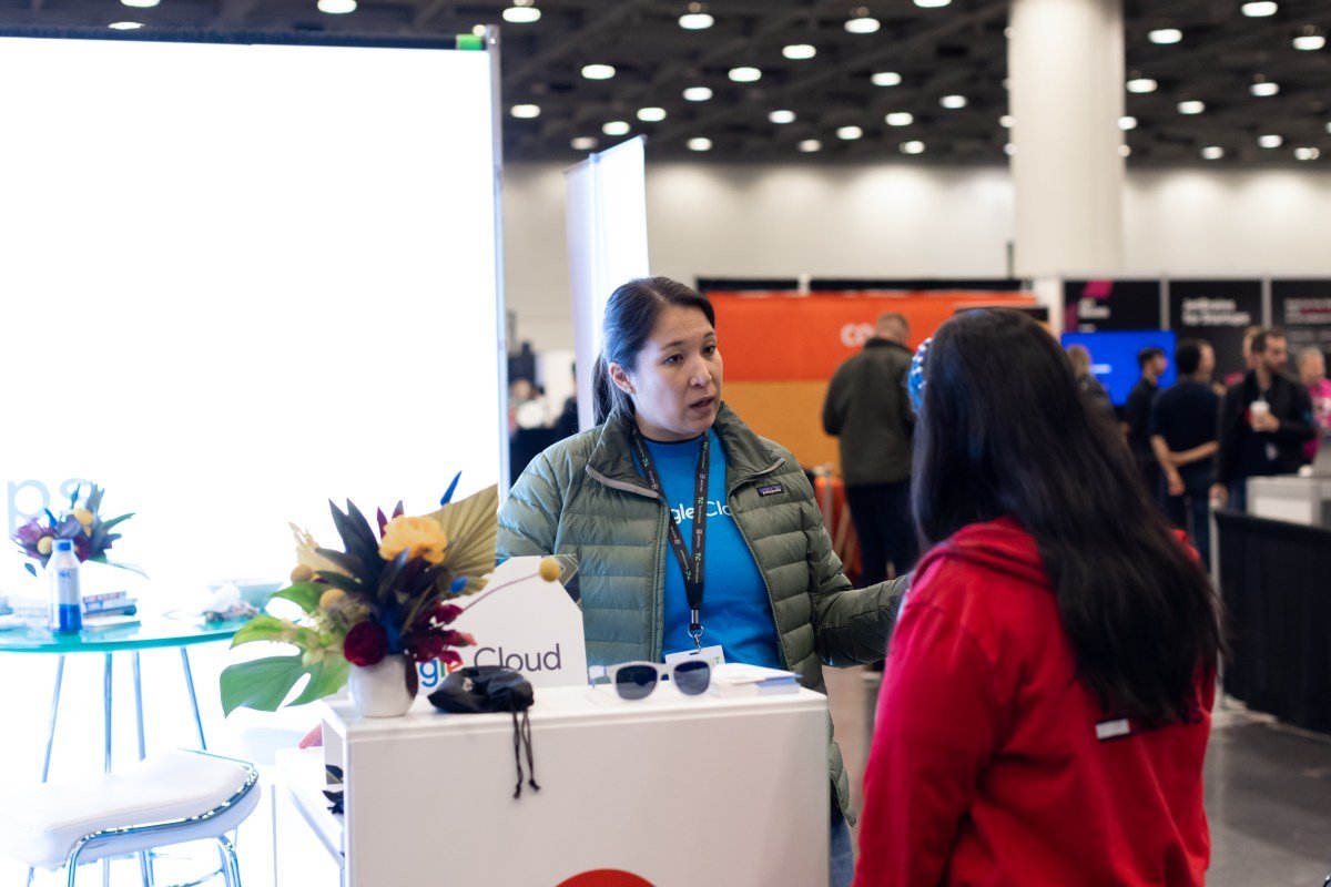 Boost your brand at Sessions: AI with an exhibit table
