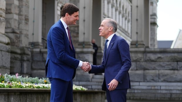 Don’t forget about softwood lumber sector, B.C. premier tells Mark Carney