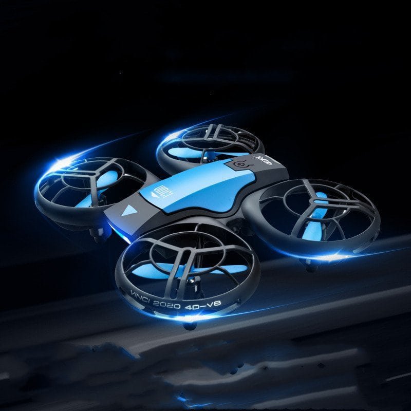 V8 2.4G 4CH Mini RC Drone – Gesture Sensing WiFi FPV Quadcopter with HD Camera & Altitude Hold