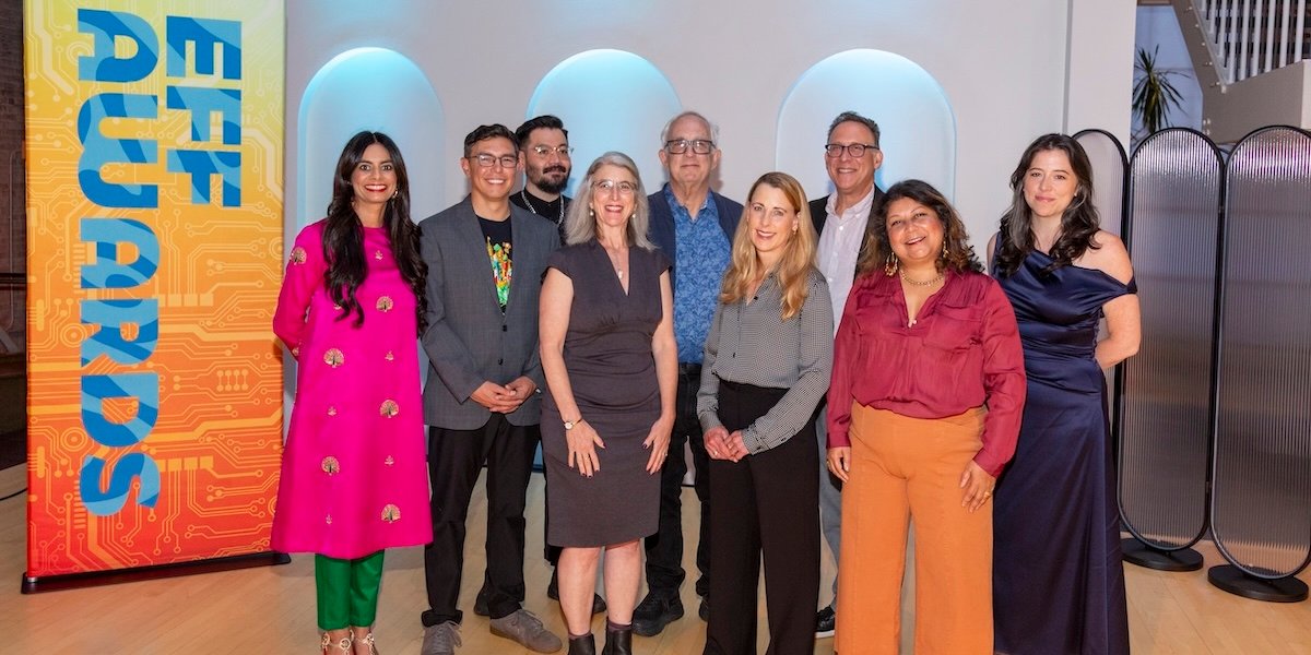 Shining a Spotlight on Digital Rights Heroes: EFF Awards 2025