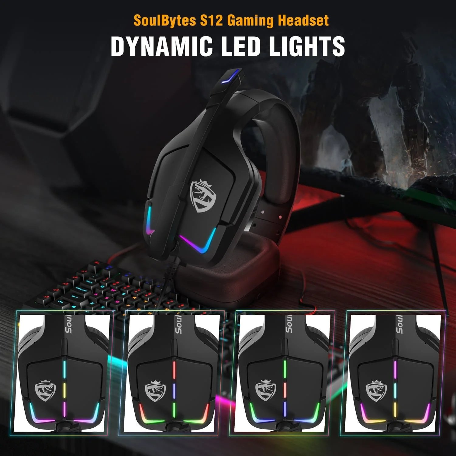 Gaming Headset – RGB Wired Computer & PS4 Headphones – My Store Savvy – ✅Affordable Store- Spend less| Smile more.