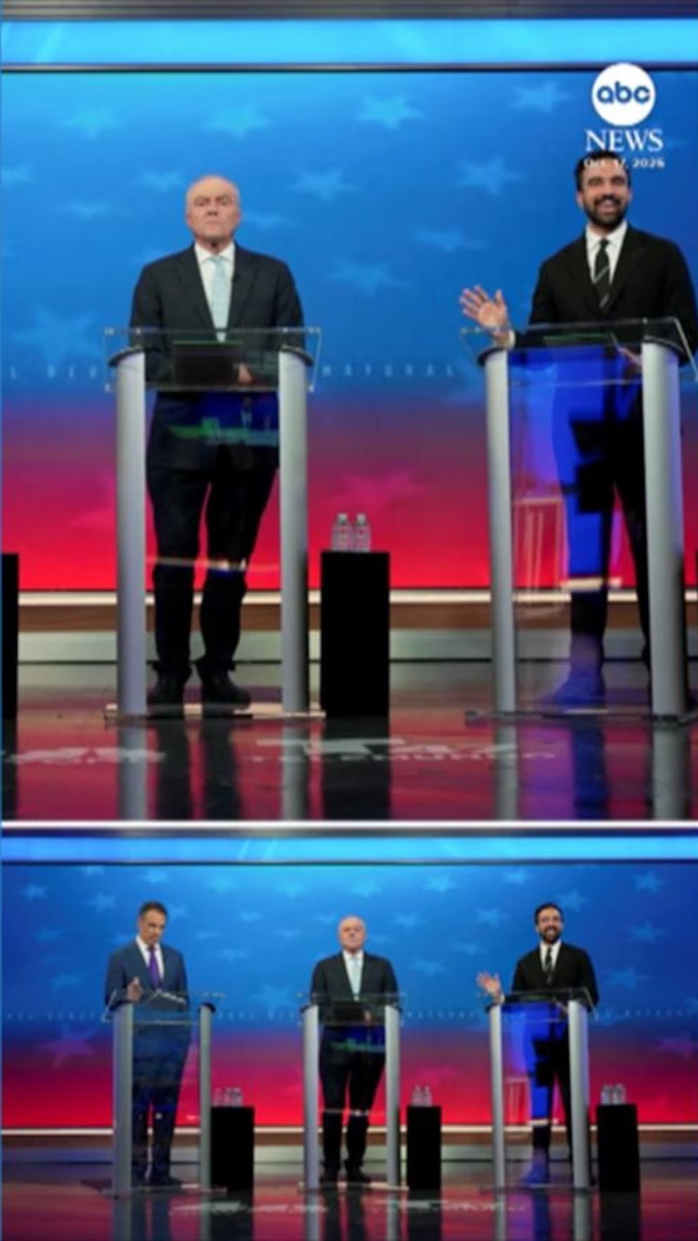 Video NYC mayoral candidates square off in first debate