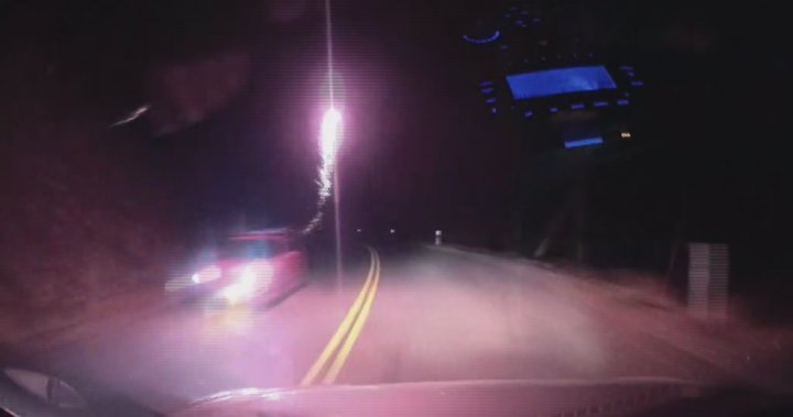 Fireworks shot from moving vehicle on Westside Road, wildfire sparks hours later