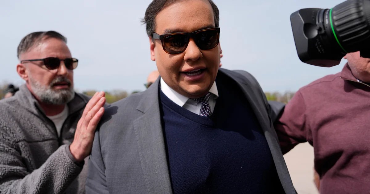 Trump commutes George Santos’ prison sentence, says he will be released immediately