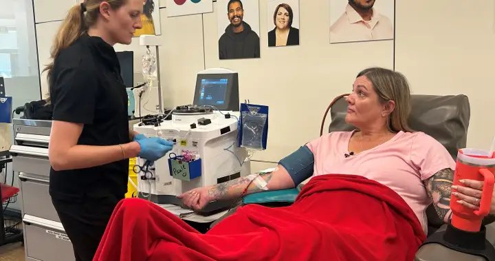 Kelowna mom turns grief into mission to increase plasma, blood donations in honour of deceased son