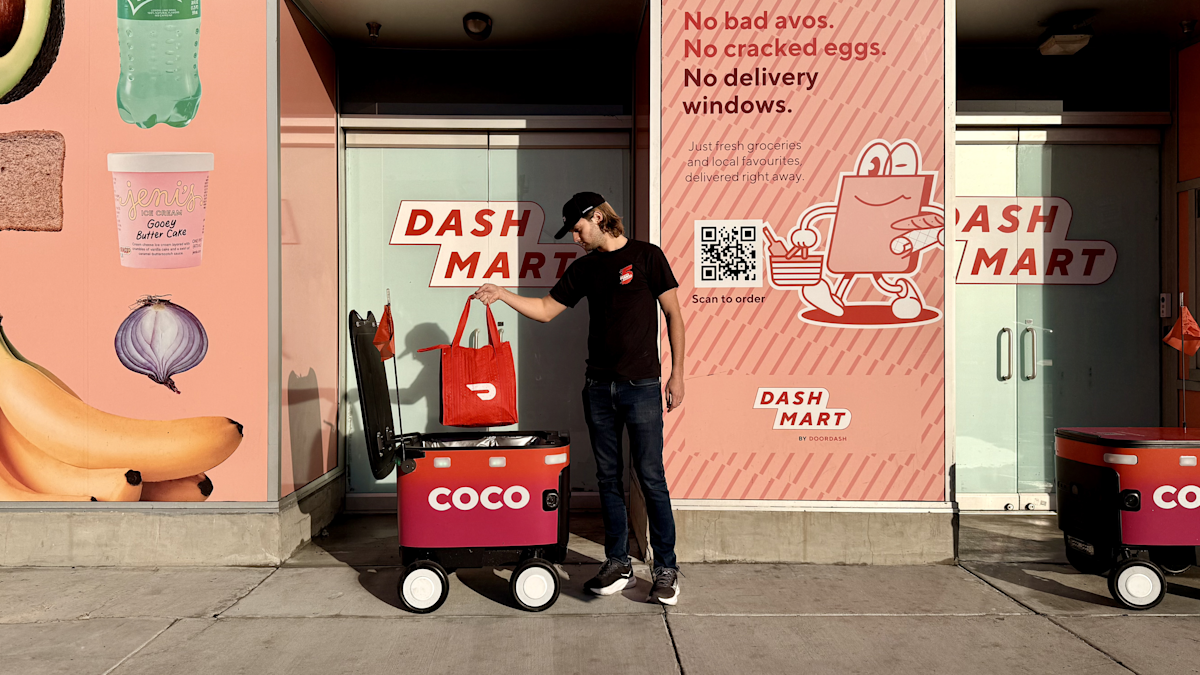 DoorDash customers in Miami can now receive their food orders from robots
