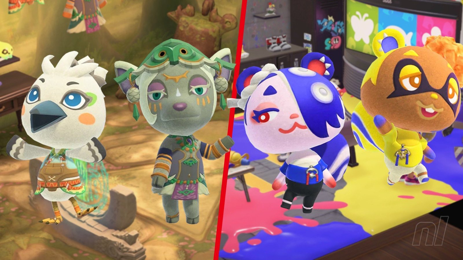 Animal Crossing: New Horizons: Zelda & Splatoon Villagers – All Compatible amiibo