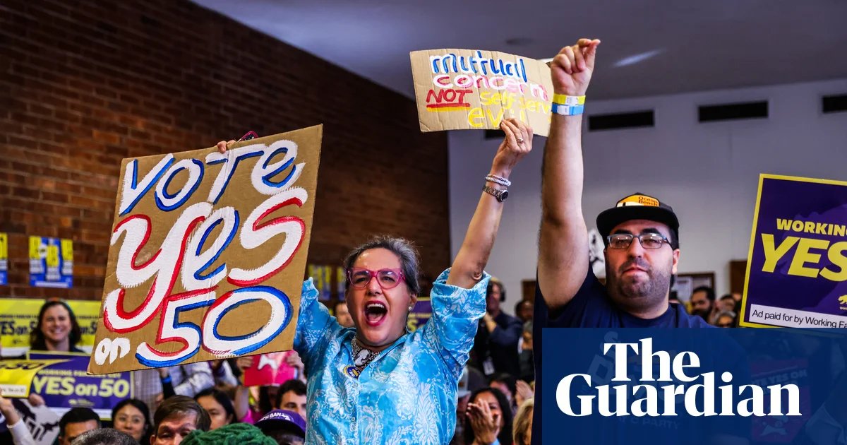 Prop 50: Californians pass redistricting measure that helps Democrats flip up to five House seats | California