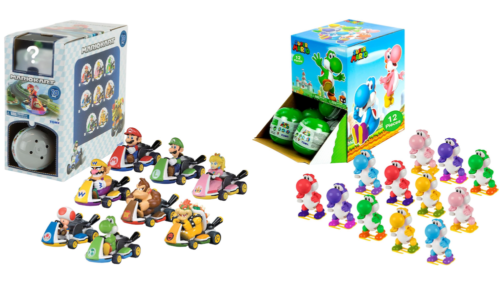 Mario Kart Blind Box With 10 Pull-Back Racers Restocked For $21 At Amazon