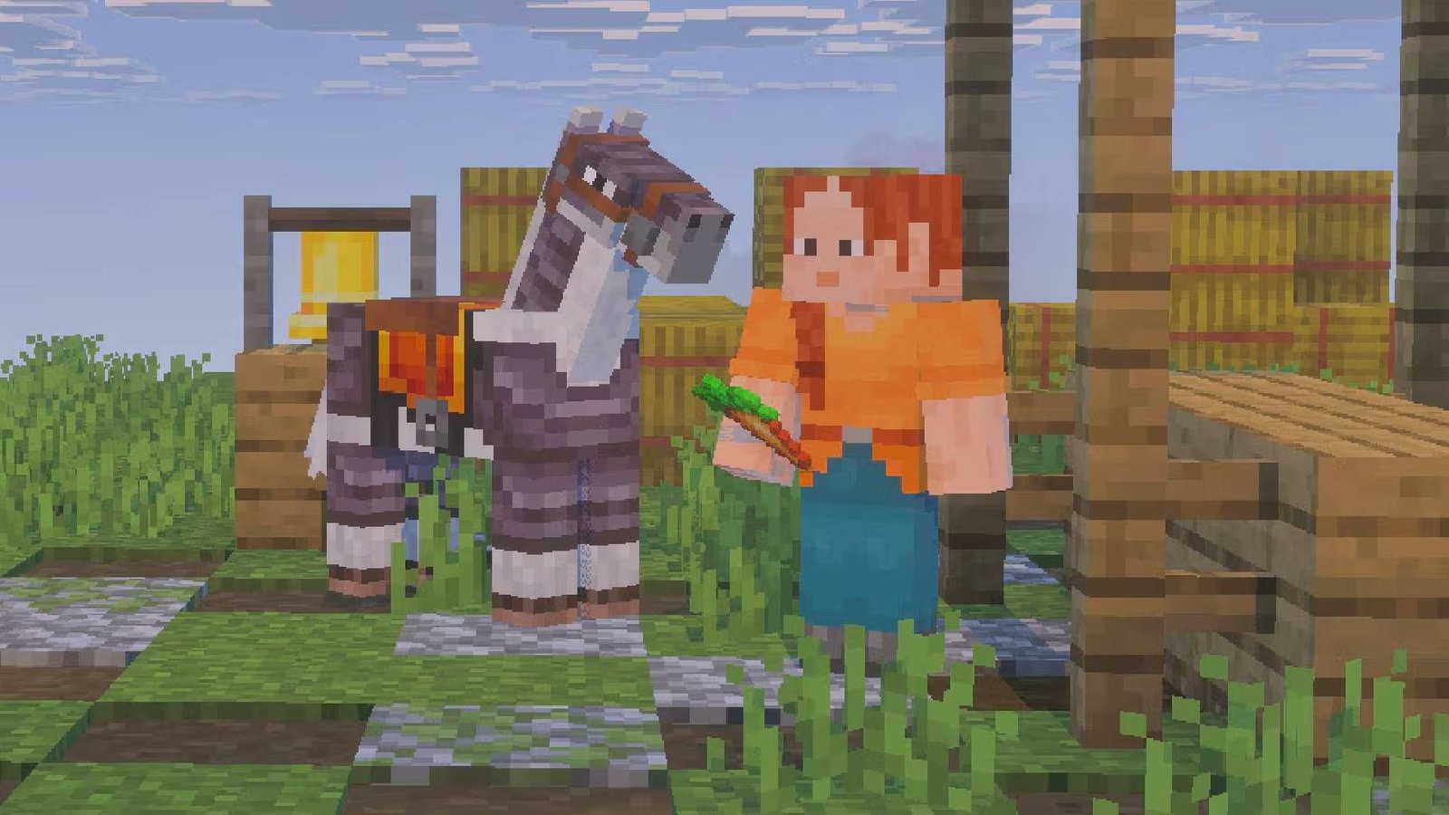 Minecraft’s Mounts of Mayhem update will include Netherite horse armor, which still won’t convince me to take my noble steed to the Nether but is a nice touch