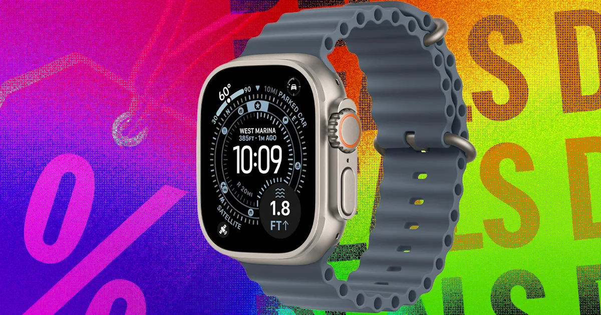 The New Apple Watch Ultra 3 Is $100 Off