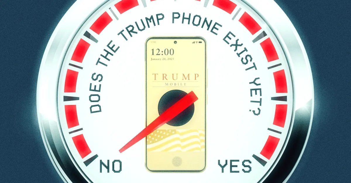 Does the Trump phone exist yet?