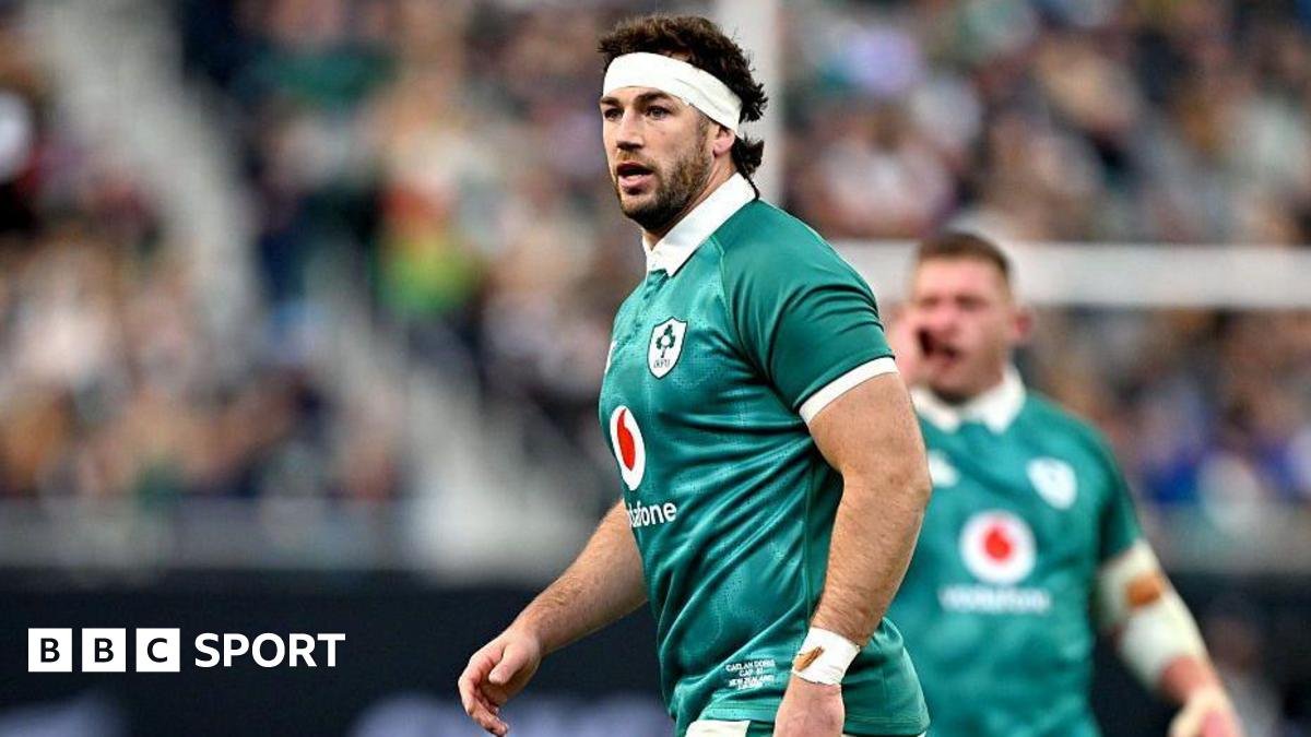 Ireland v Japan: Caelan Doris named to start as Tadhg Beirne returns