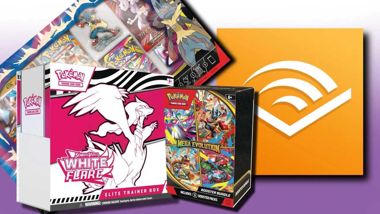 Up to 50% Off Pokémon TCG, Audible Premium for $0.99, and LG OLED TV Sale