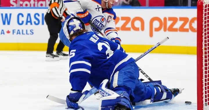 McDavid powers Oilers over Maple Leafs 6-3