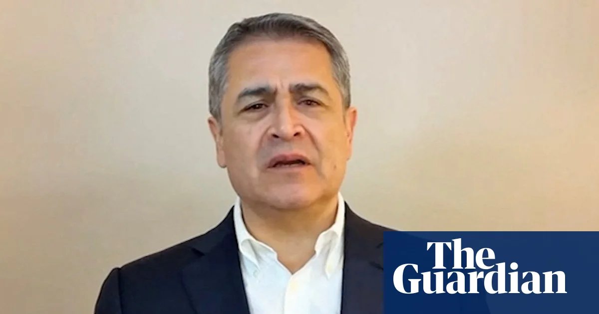Ex-Honduran president thanks God – and Trump – for drug-trafficking pardon | Donald Trump