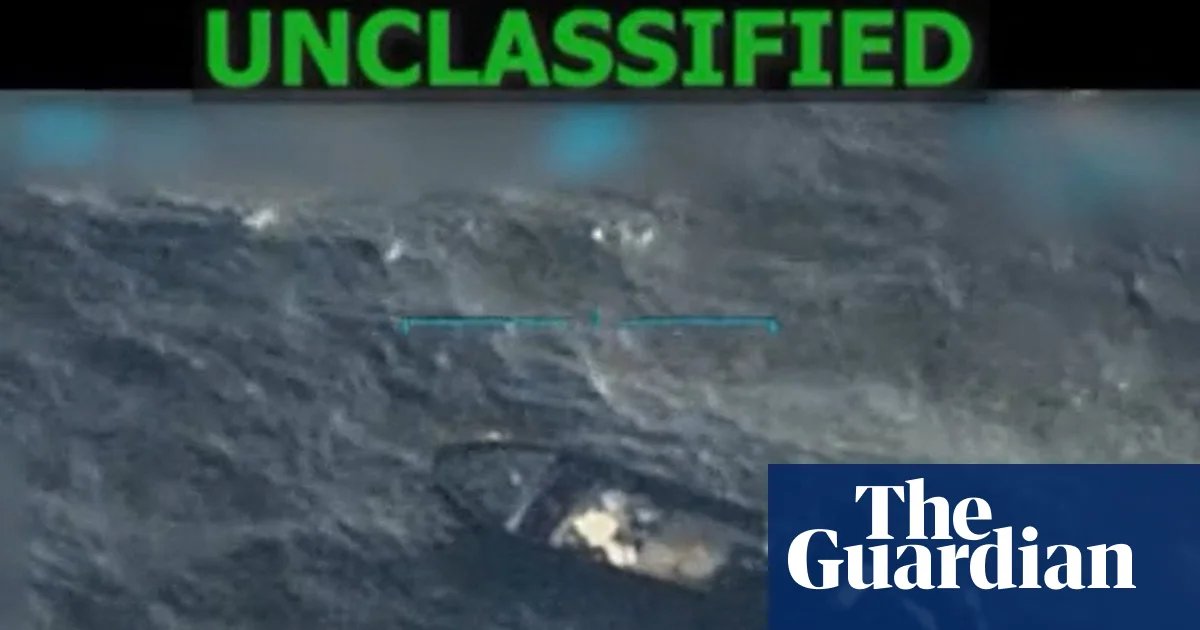 US airstrike survivors clung to boat wreckage for an hour before second deadly attack, video shows | US military