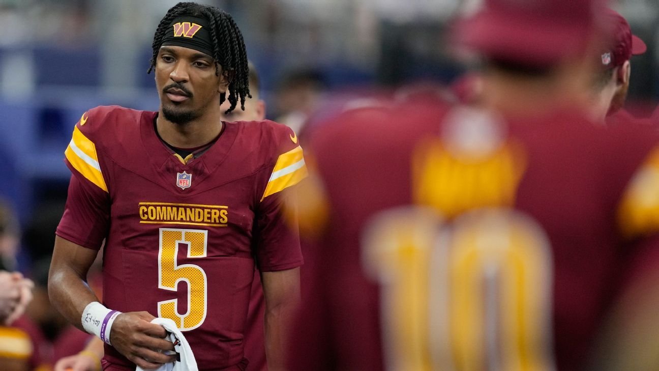 Commanders’ Jayden Daniels to return against Vikings