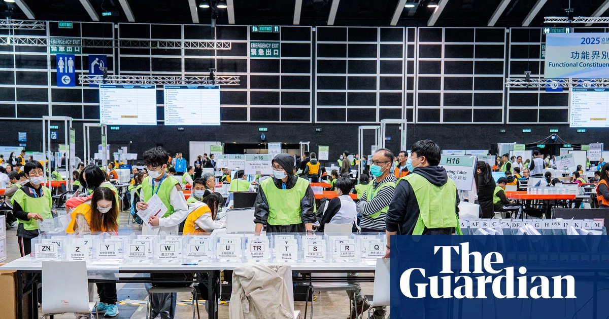 Hong Kong sees near-record low election turnout amid discontent over apartment fire | Hong Kong