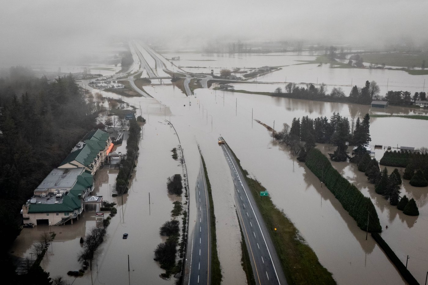 B.C. officials warn of more widespread rain on the way after floods, highway closure