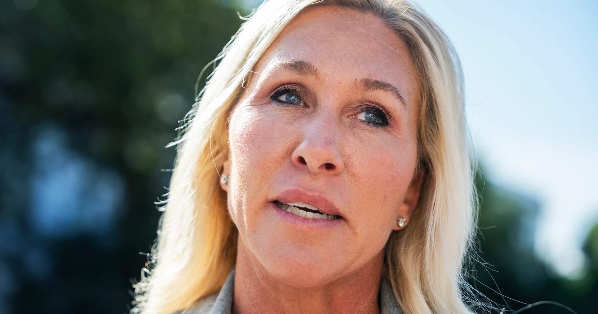 Marjorie Taylor Greene knocks Trump for not focusing on domestic issues