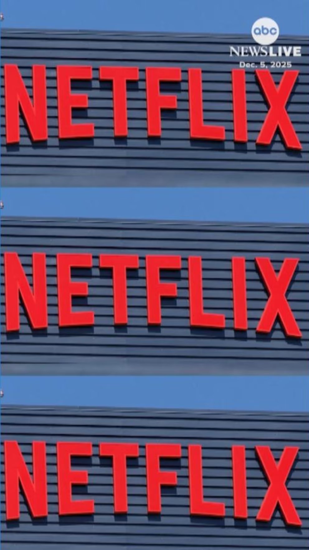 WATCH:  Netflix set to buy Warner Bros. in deal valued at $83 billion
