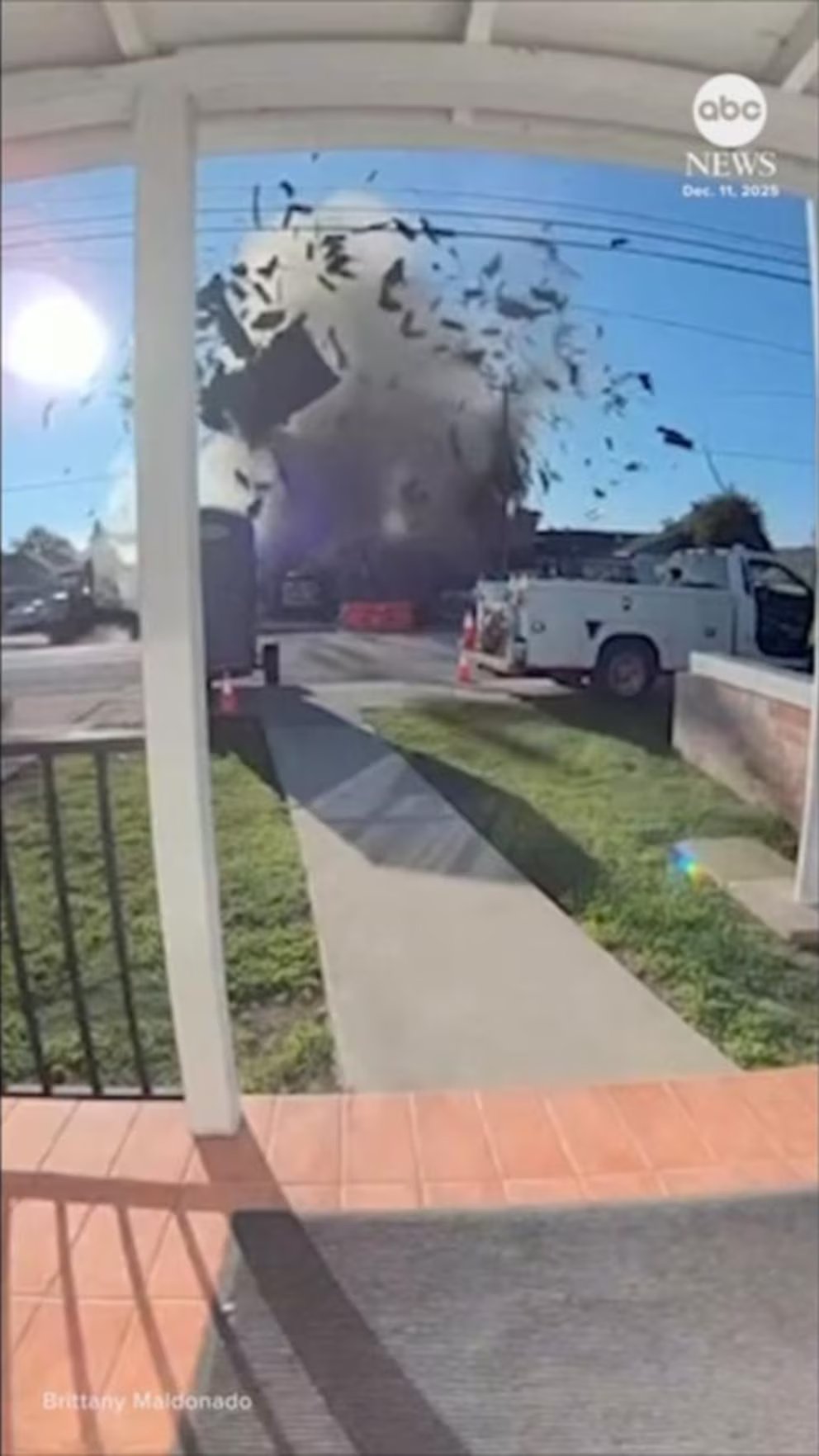 WATCH: Gas explosion in San Francisco Bay Area damages homes