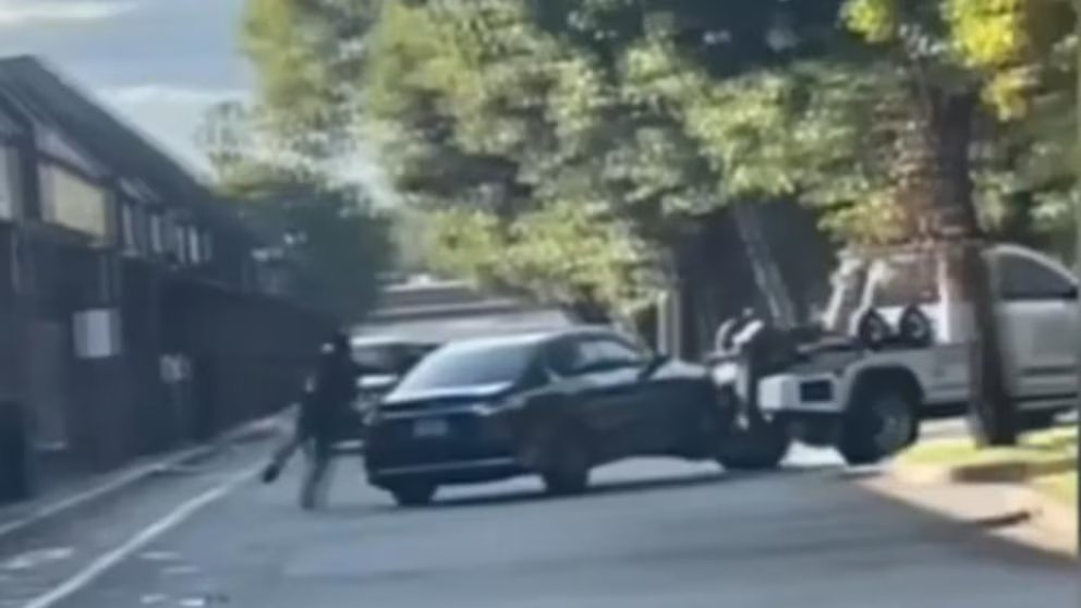 WATCH:  Tow truck driver arrested after allegedly towing car with child still inside