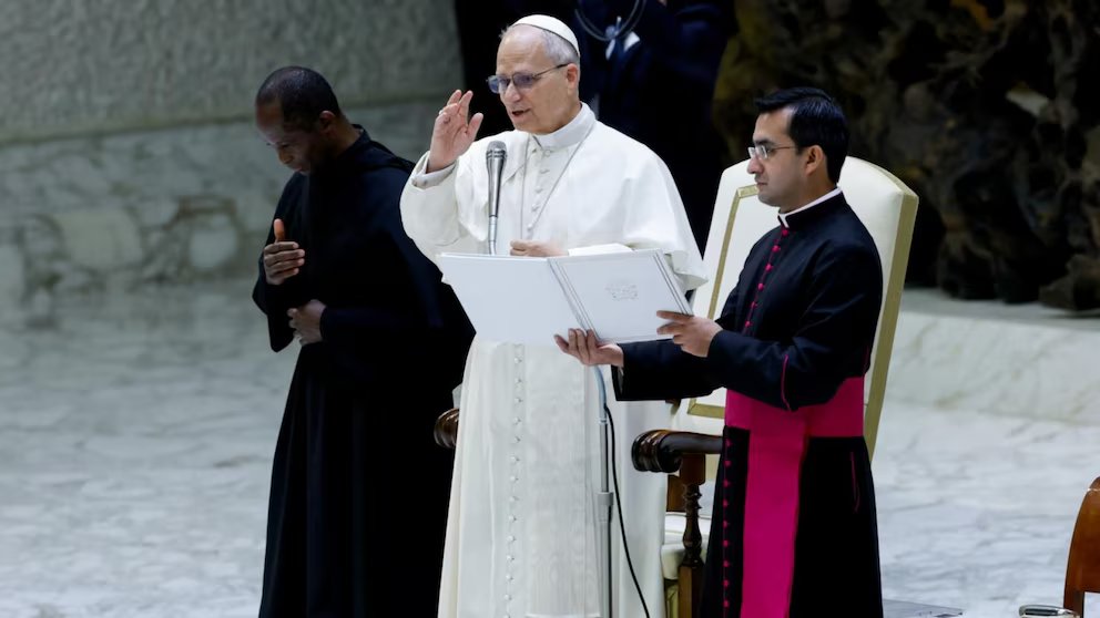 WATCH:  Pope Leo XIV set to lead his first Christmas Eve mass