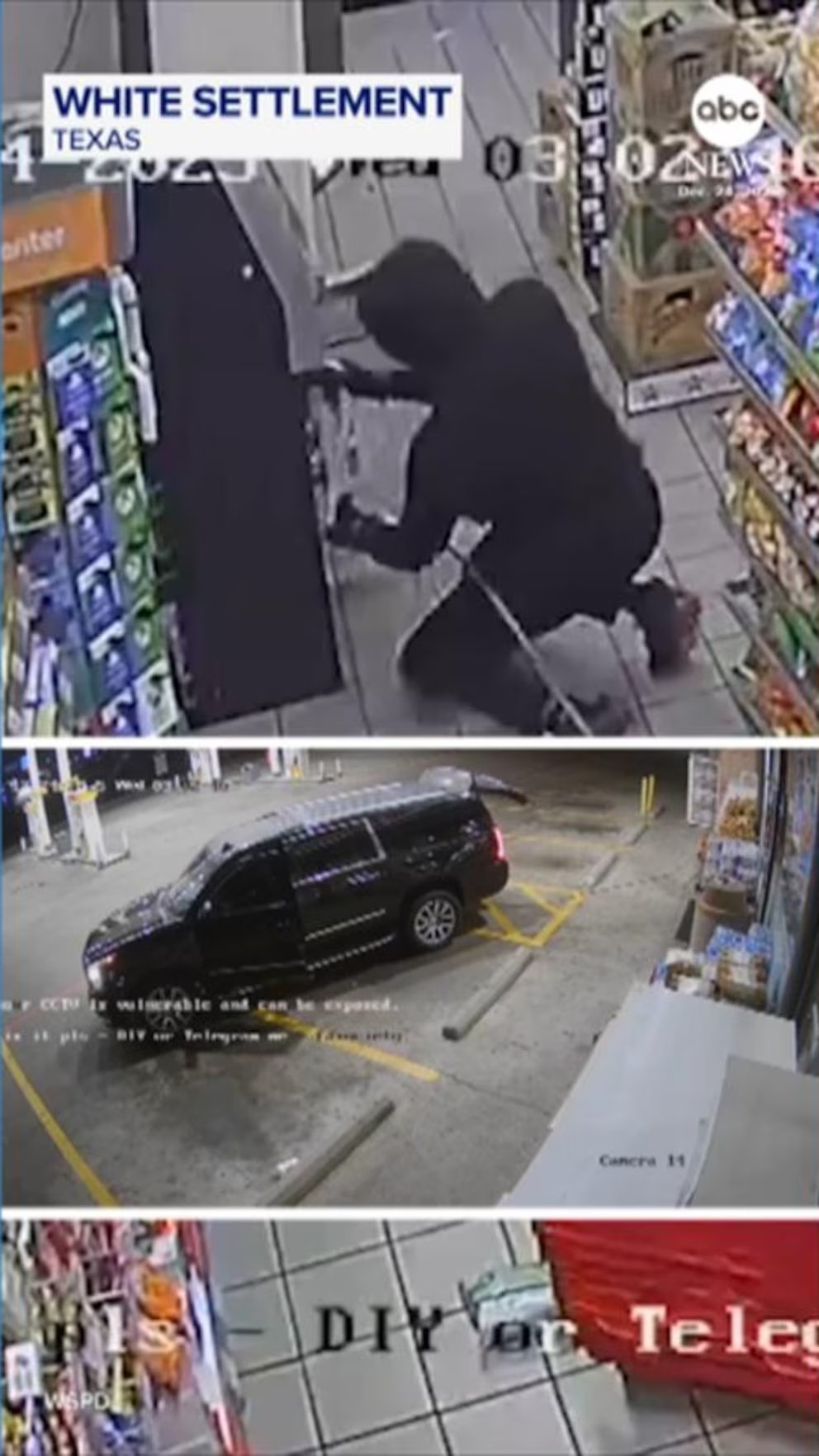 WATCH:  Thieves use stolen SUV to rip ATM from convenience store: Police