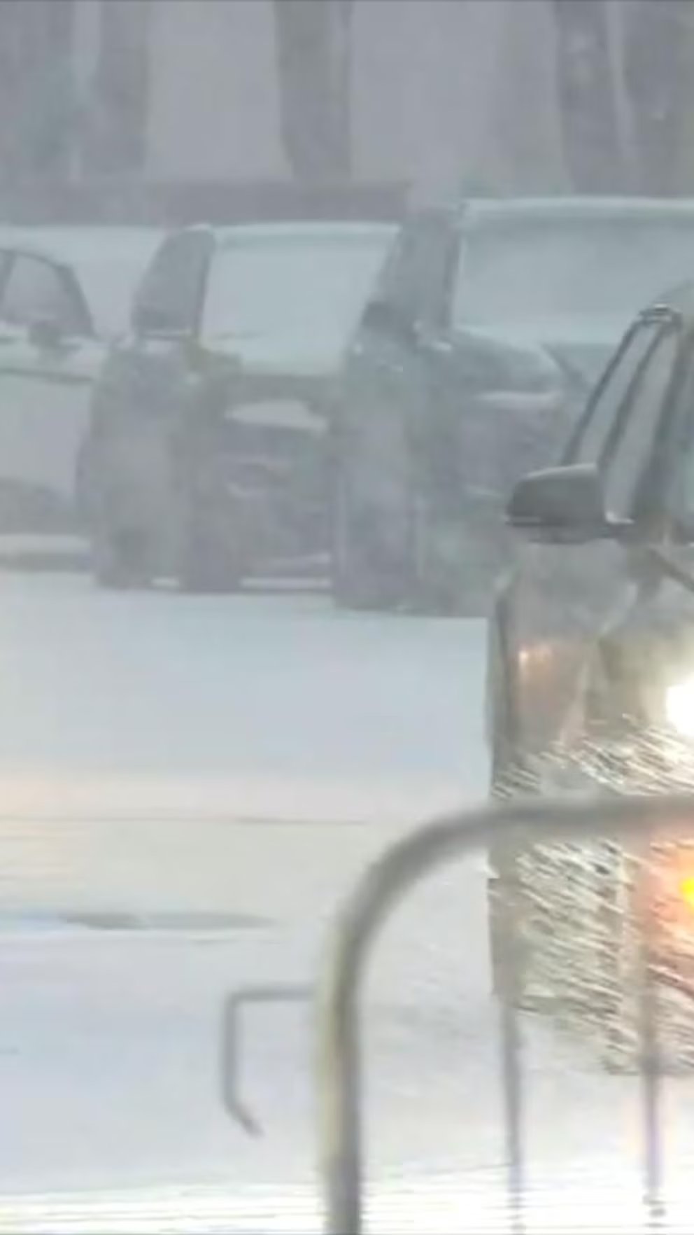 WATCH:  Snow blankets Syracuse as winter storm sweeps the Northeast