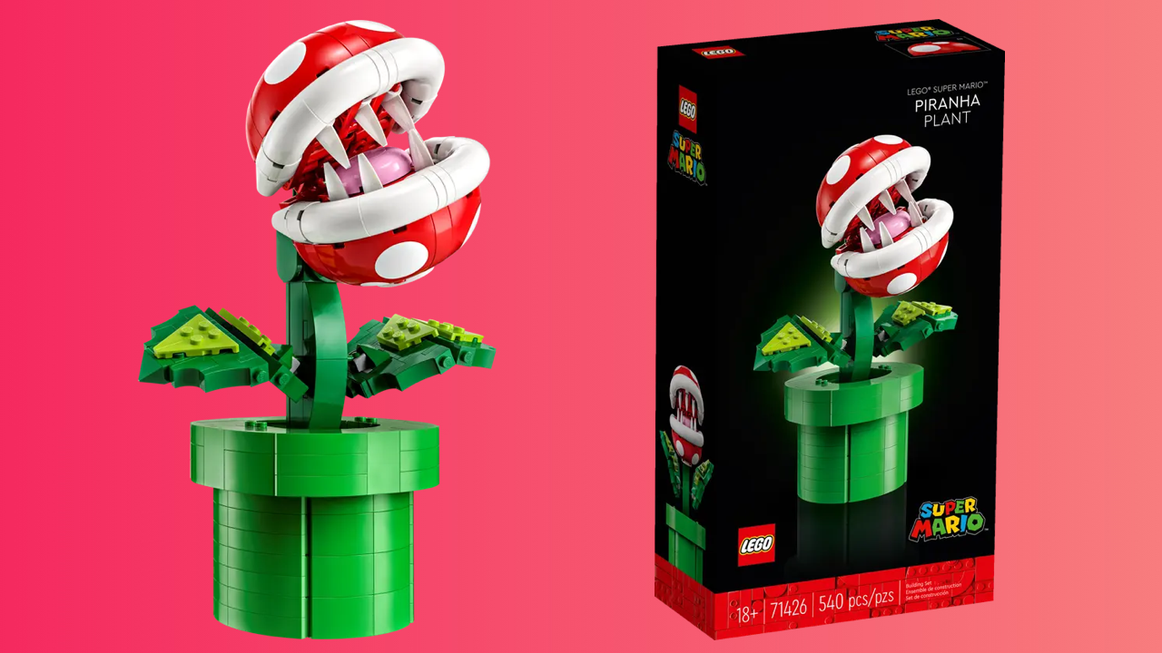 Lego Super Mario Piranha Plant Is Still On Sale For An Incredible Price This Week