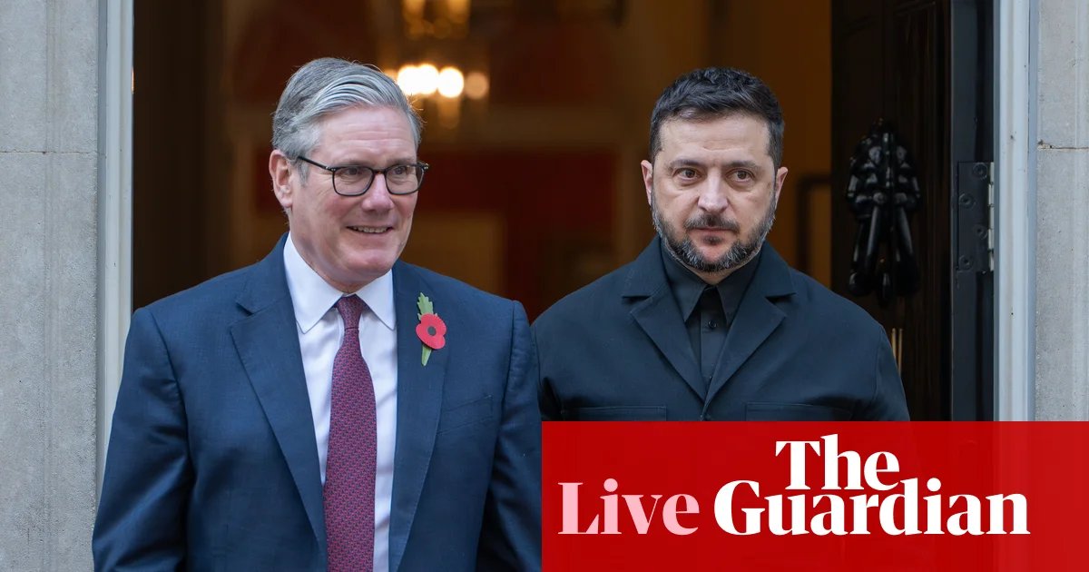 Ukraine war live: Zelenskyy to meet Starmer, Macron and Merz in London over peace push | Ukraine